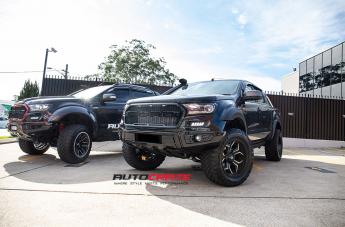 FORD RANGER AVENGER BLACK MACHINED FACE
